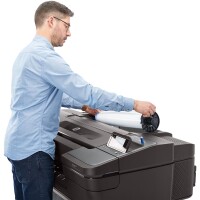 HP Designjet Z9+ 44 Zoll PostScript®-Drucker, Thermal Inkjet, 2400 x 1200 DPI, HP-GL/2, HP-RTL, PDF 1.7, PostScript 3, 4.5 m²/h, 8.7 m²/h, 1118 x 1676 mm