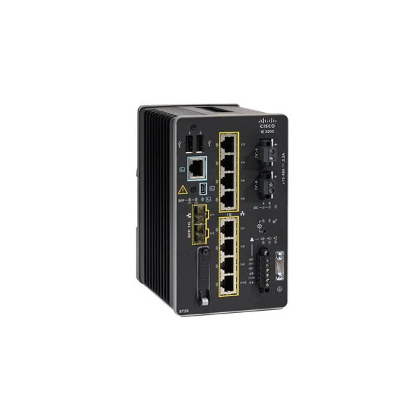 Cisco Catalyst IE-3200-8T2S-E, Managed, L2/L3, Gigabit Ethernet (10/100/1000)