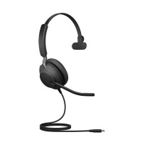 Jabra Evolve2 40 SE - Kabelgebunden - Anrufe/Musik - 20 - 20000 Hz - 113 g - Kopfhörer - Schwarz