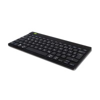 R-Go Ergonomische Tastatur R-Go Compact Break - kompakte Tastatur mit Pausensoftware - QWERTZ (DE) - Bluetooth - Schwarz - Mini - Kabellos - Bluetooth - Scherenschalter - QWERTZ - Schwarz