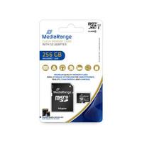 MEDIARANGE MR946 - 256 GB - MicroSDXC - Klasse 10 - UHS-I - 80 MB/s - 10 MB/s