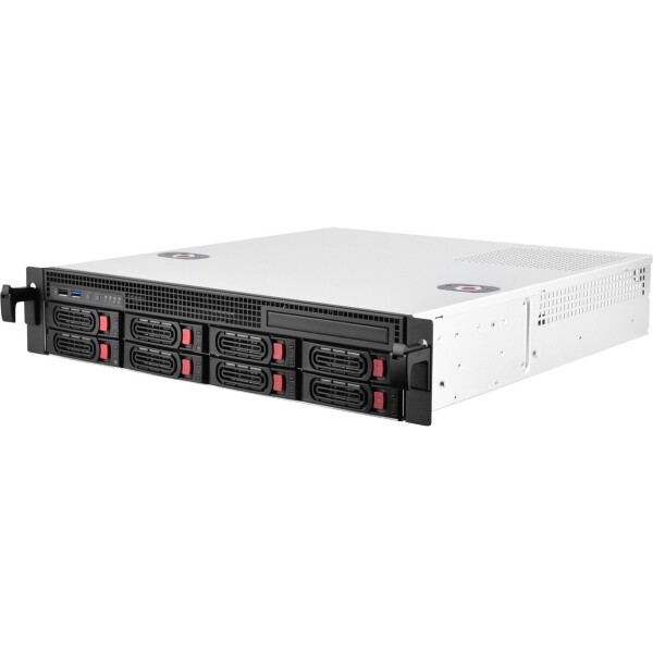 SilverStone RM21-308 - Rack-Montage - 2U - Server-Gehäuse - ATX