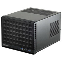 SilverStone SG13, Mini Tower, PC, Schwarz, Mini-DTX, Mini-ITX, Kunststoff, Stahl, 2.5,3.5"