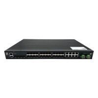LevelOne Switch 28x GE IGU-2872 4x2.5GbE 16x1.25GbE SFP - Switch - Glasfaser (LWL)