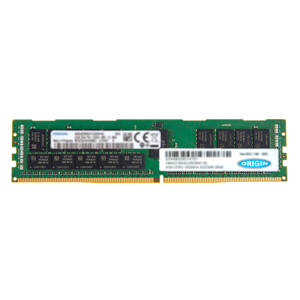 Origin Storage 64GB DDR4 3200MHz RDIMM 2Rx4 ECC 1.2V, 64 GB, 1 x 64 GB, DDR4, 3200 MHz, 288-pin DIMM