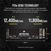 Corsair MP700 PRO - 1 TB - M.2