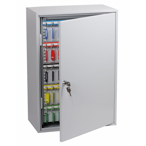 Phoenix Safe Phoenix KC0604K, Grau, 200 Haken, Schlüssel, 380 x 140 x 550 mm