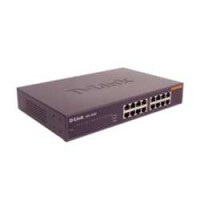 D-Link DES-1016D, Unmanaged, Vollduplex