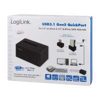 LogiLink QP0027 - HDD - SSD - SATA - Serial ATA II -...