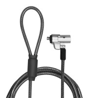 LogiLink NBS012 - Edel - Schlüssel - Stahl - Schwarz - Silber