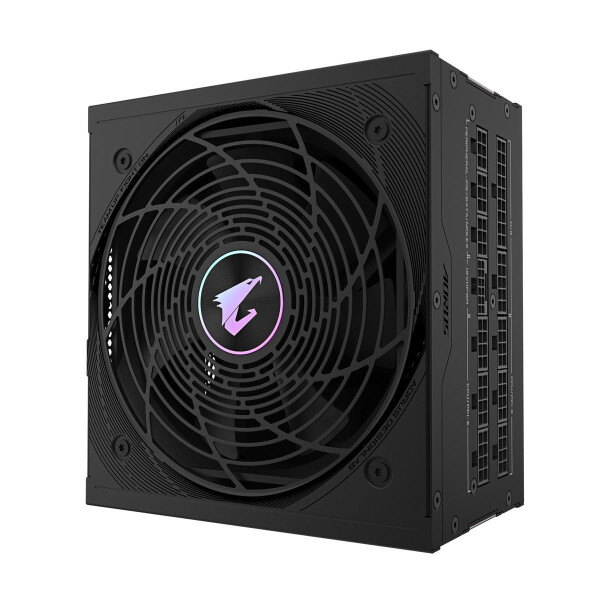 Gigabyte AORUS ELITE P1000W ICE Netzteil - PCIe 5.0, 80 PLUS Platinum, Vollmodulares Design, 120mm Lüfter, ATX 3.0-kompatibel, EU-Stecker, 1000 W, 100 - 240 V, 50/60 Hz, 15 - 6.5 A, Aktiv, 125 W