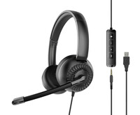 SPEEDLINK Office Headset METIS USB Stereo schwarz retail...
