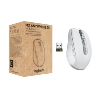 Logitech MX Anywhere 3S for Business - rechts - Laser - RF Wireless + Bluetooth - 8000 DPI - Weiß