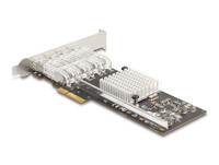 Delock PCI Express x4 Karte zu 4 x SFP Slot LAN i350 - Netzwerkkarte - PCI-Express