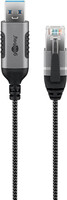 Goobay 74395 - Netzwerkadapter Kabel USB 3.0 Typ A 2 m -...