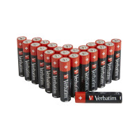 Verbatim 49504, Einwegbatterie, AAA, Alkali, 1,5 V, 24...