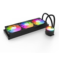 Valkyrie A360 - All-in-One-Fluessigkeitskühler - 36 cm - Schwarz - AMD Sockel AM4 (Ryzen) - AMD Sockel AM5 (Ryzen Zen4)