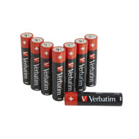 Verbatim 49502, Einwegbatterie, AAA, 1,5 V, 8...