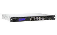 QNAP QGD-1600 - Managed - Gigabit Ethernet (10/100/1000) - Vollduplex - Rack-Einbau - 1U
