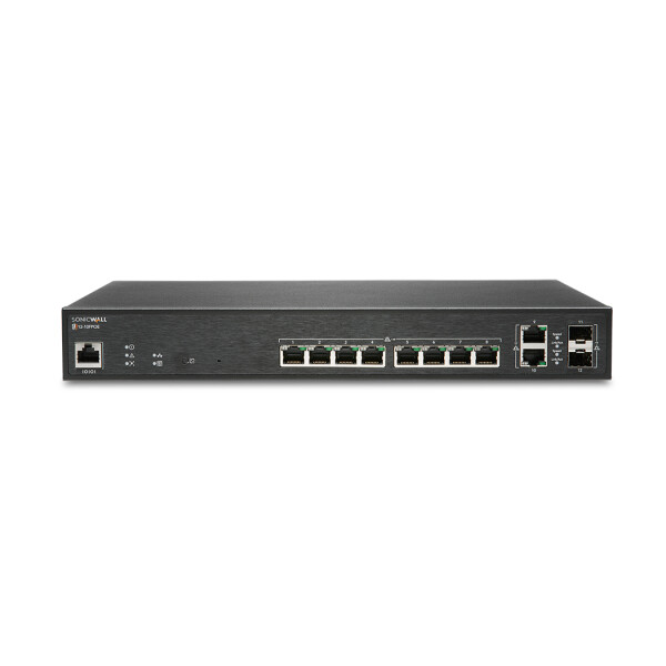 SonicWALL SWS12-10FPOE, Managed, L2, Gigabit Ethernet (10/100/1000), Power over Ethernet (PoE)