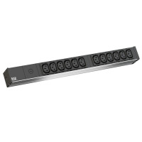 Bachmann 800.2284, Standard, 1U, Aluminium, Schwarz, 12...