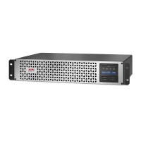 APC Smart-UPS - Line Interactive - 750VA - Lithium-ion - Rack/Tower - 2HE - 230V - 6 IEC 13-Ausgänge - SmartConnect-Port+SmartSlot - kurze Tiefe - AVR - LCD - Line-Interaktiv - 0,75 kVA - 600 W - Reiner Sinus - 151 V - 302 V