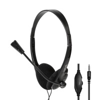 LogiLink Stereo-Headset, 1x 3,5-mm-Klinkenstecker,...