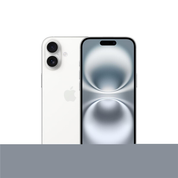 Apple iPhone 16 , 15,5 cm (6.1"), 2556 x 1179 Pixel, 512 GB, 48 MP, iOS 18, Weiß