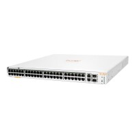 HPE Networking Aruba Instant On 1960 48G 40p Class4 8p Class6 PoE 2XGT 2SFP+ 600W - Managed - L2+ - Gigabit Ethernet (10/100/1000) - Power over Ethernet (PoE) - Rack-Einbau - 1U