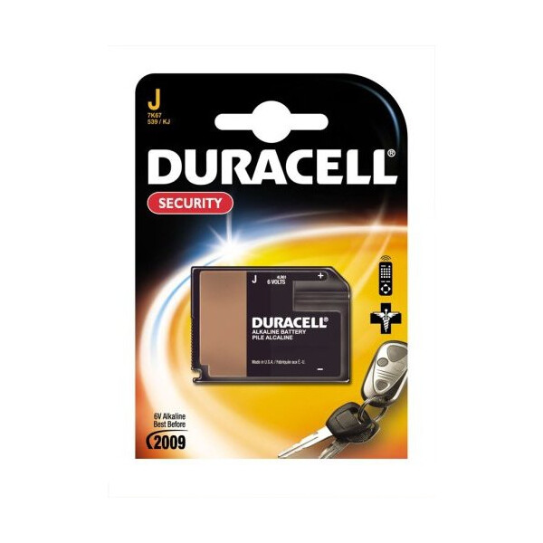 Duracell 7K67, Einwegbatterie, Alkali, 6 V, 1 Stück(e), Schwarz, Orange, 34 g