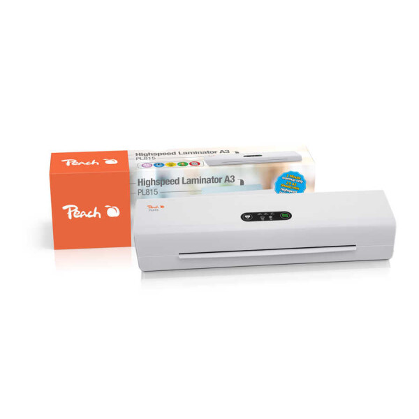 Peach PL815, 33 cm, Heisslaminator, 1 min, 800 mm/min, 1600 W