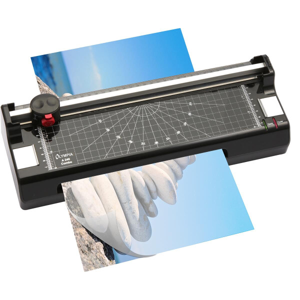 Olympia A 240 Combo, 23 cm, Kalt-/Warmlaminator, 250 mm/min, A4, 80 µm, 125 µm