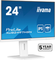 Iiyama 24 XUB2497HSN-W2 HDMI DP USB USB-C - Flachbildschirm (TFT/LCD) - 60,5 cm