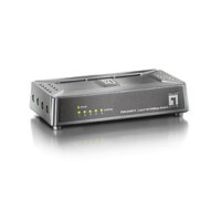 LevelOne 5-Port-Fast Ethernet-Switch, Unmanaged, Fast...