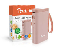Peach Etikentendrucker PE110 pink -...