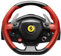 ThrustMaster Ferrari 458 Spider - Lenkrad + Pedale - Xbox One - D-Pad - Kabelgebunden - Schwarz - Rot - 370 mm
