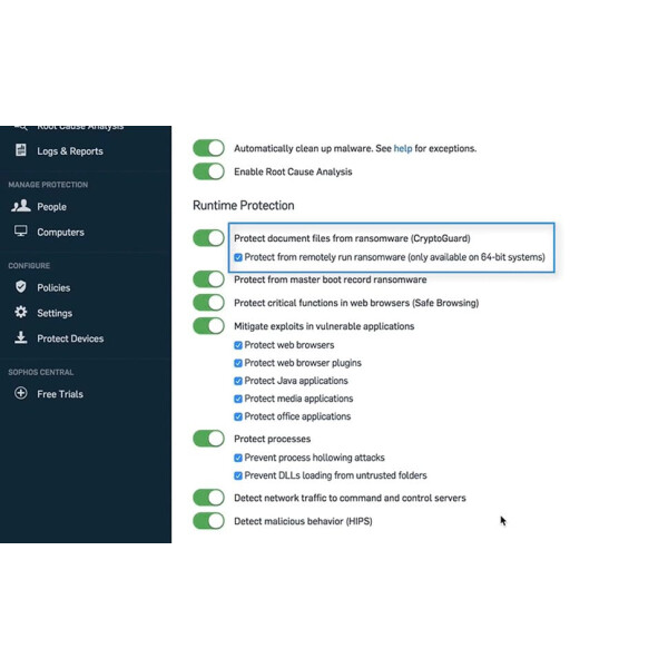 Sophos Central Intercept X Advanced with XDR MME, 1 Lizenz(en), Regierung (GOV), Download