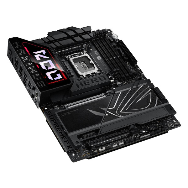 ASUS ROG MAXIMUS Z890 HERO, Intel, LGA 1851 (Socket V1), Intel Core Ultra (Series 2), DDR5-SDRAM, 192 GB, DIMM