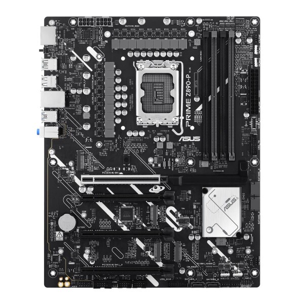 ASUS PRIME Z890-P, Intel, LGA 1851 (Socket V1), Intel Core Ultra (Series 2), DDR5-SDRAM, 192 GB, DIMM - Mainboard - Intel Sockel 1851 (Core Ultra 100&200)