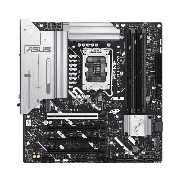 ASUS PRIME Z890M-PLUS WIFI, Intel, LGA 1851 (Socket V1), Intel Core Ultra (Series 2), LGA 1851, DDR5-SDRAM, 192 GB