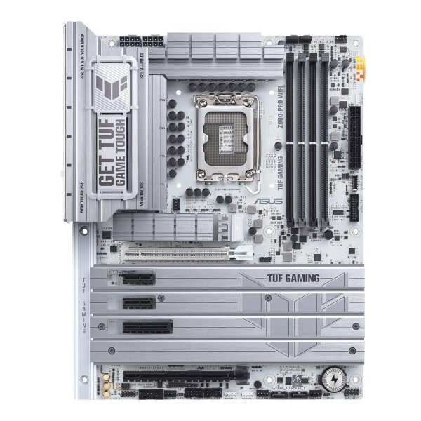 ASUS TUF GAMING Z890-PRO WIFI, Intel, LGA 1851 (Socket V1), Intel Core Ultra (Series 2), LGA 1851, DDR5-SDRAM, 192 GB - Mainboard - Intel Sockel 1851 (Core Ultra 100&200)