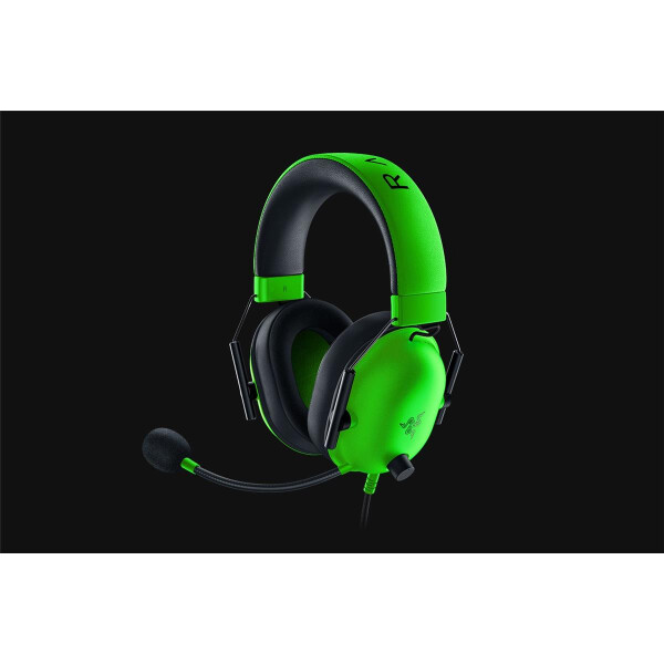 Razer BlackShark V2 X, Kabelgebunden, 12 - 28000 Hz, Gaming, 240 g, Kopfhörer, Grün, Schwarz