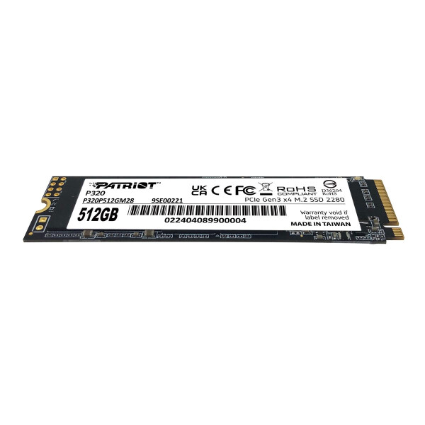 PATRIOT Memory P320, 512 GB, M.2