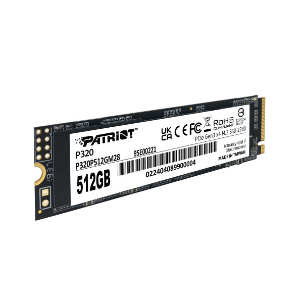 PATRIOT Memory P320, 512 GB, M.2