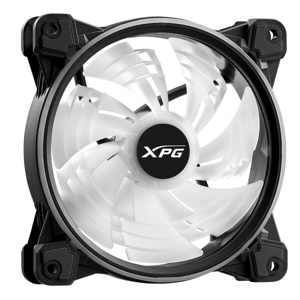 XPG HURRICANE 120 ARGB PWM Schwarz, Ventilator, 12 cm, 600 RPM, 2000 RPM, 18,17 dB, 61,5 cfm