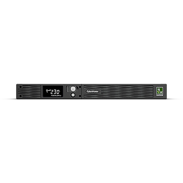 CyberPower Systems CyberPower PR1000ELCDRT1U Line-Interactive USV 1000VA/800W Rack 1U, Reine Sinuswelle, AVR, LCD, Ausgang (8) IEC, RJ45 Lan Protection, RS232, USB (HID) EPO, Expansion Port für opt. Netzwerkkomunikation, Line-Interaktiv, 1 kVA, 800 W, Rei