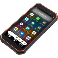 Olympia TREK, 14 cm (5.5"), 3 GB, 32 GB, 13 MP, Android 10, Schwarz, Orange