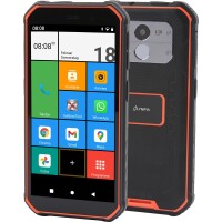 Olympia TREK, 14 cm (5.5"), 3 GB, 32 GB, 13 MP, Android 10, Schwarz, Orange