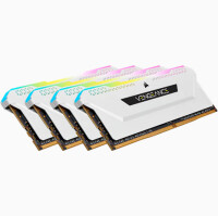 Corsair Vengeance CMH64GX4M4E3200C16W - 64 GB - 4 x 16 GB - DDR4 - 3200 MHz - 288-pin DIMM - Weiß
