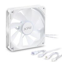 XPG Lüfter Vento R 120 120mm ARGB PWM Fan weiß retail - 1.600 rpm - 13,8 V